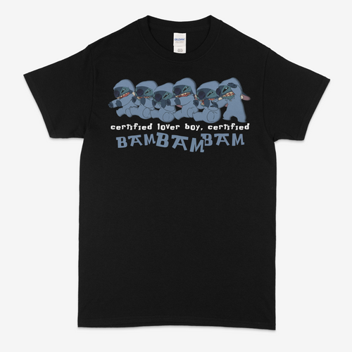 "CERTIFIED LOVER BOY" Stitch T-shirt